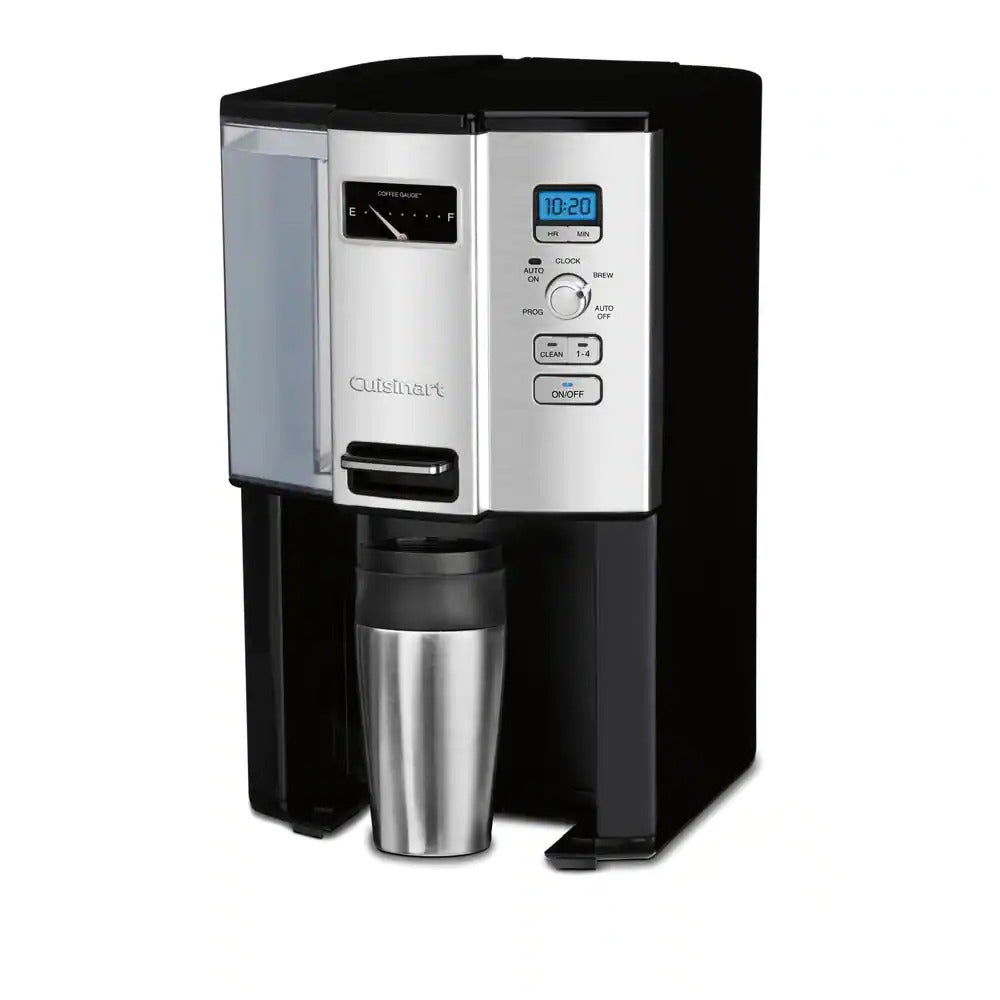 Cup Black Chrome Drip Coffee Maker 