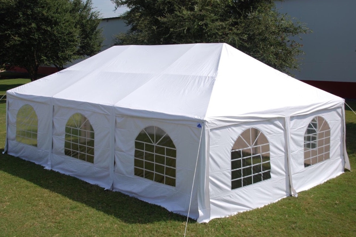 30'x20' 20'x20' White 3 Sizes Available 40'x20' PVC Pole Tent Canopy Shelter 